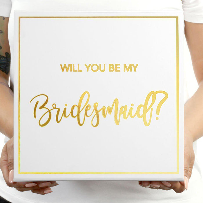 Bridesmaid Proposal Box-Set of 5-Andaz Press-Gold-