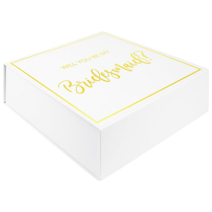 Bridesmaid Proposal Box-Set of 5-Andaz Press-Gold-