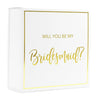 Bridesmaid Proposal Box-Set of 5-Andaz Press-Gold-