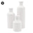 Ceramic Bud Vases, Modern Decorative Vases Small & Tall Vases-Set of 3-Koyal Wholesale-White-