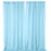 Chiffon Backdrop Wedding Curtains-Set of 1-Koyal Wholesale-Light Blue-