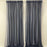 Chiffon Backdrop Wedding Curtains-Set of 1-Koyal Wholesale-Navy Blue-