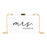Custom Acrylic Clutch Purse for Bride with Gold Removable Metal Chain - 18 Designs-Set of 1-Andaz Press-Custom Mrs.-