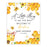Custom Adventure Baby Shower Sign: Woodland Animals Theme-Set of 1-Andaz Press-A Little Honey Is on the Way-