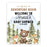Custom Adventure Baby Shower Sign: Woodland Animals Theme-Set of 1-Andaz Press-Woodland Animals-