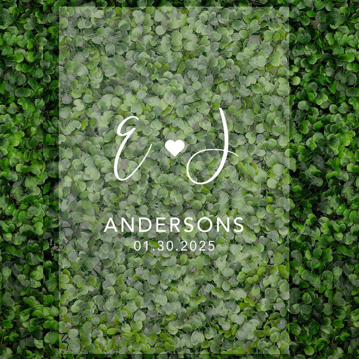 Custom Fall Wedding Acrylic Welcome Signs, 16 x 24 Inches-Set of 1-Andaz Press-Let The Party Begin-