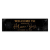 Custom Halloween Welcome Banner Backdrop for Bridal Shower, Bachelorette, and Birthday, Set of 1-Set of 1-Andaz Press-Halloween Bash-