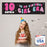 Custom It's Me Hi I'm The Birthday Girl Its Me Banner, Disco Party Decorations, Set of 1-Set of 1-Andaz Press-Retro Bright Colors & Black with Custom Name-