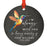 Custom Metal Hummingbird Ornament for Christmas Tree Memorial Decor-Set of 1-Andaz Press-In Loving Memory Of-