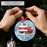 Custom Metal Moving Truck Ornament 20XX, State Moving Van Christmas Tree Decor-Set of 1-Andaz Press-Moving Goodbye-