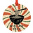 Custom Metal Ramen Christmas Ornament, Custom Ramen Bowl Tree Decor-Set of 1-Andaz Press-Bowl of Ramen-