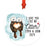 Custom Metal Sea Otter Christmas Ornaments I Love You Like No Other Custom Names for Couples-Set of 1-Andaz Press-