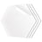 DIY Blank Clear Hexagon Acrylic Tiles, Set of 25-Set of 25-Koyal Wholesale-