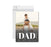 Father's Day Photo Jumbo Card with Envelope, Greeting Card for Him, Set of 1-Set of 1-Andaz Press-We Love You Dad!-