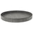 Faux Wood Round Decorative Tray Rustic Wood Tray-Set of 1-Koyal Wholesale-Driftwood Gray-