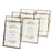 Floating Glass Frames-Koyal Wholesale-Gold-5" x 7"-