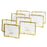 Floating Glass Frames-Koyal Wholesale-Gold-5" x 7"-