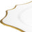 French Scroll Charger Plates, Set of 12-Set of 12-Koyal Wholesale-White-
