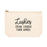 Funny Cosmetic Bag with Zipper Makeup Pouch, Design 2-Set of 1-Andaz Press-I Got 99 Hair Grips But I Can't Find 1-