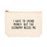 Funny Cosmetic Bag with Zipper Makeup Pouch, Design 2-Set of 1-Andaz Press-I Got 99 Hair Grips But I Can't Find 1-