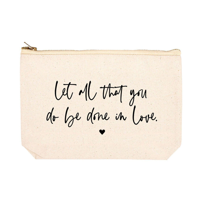 Funny Cosmetic Bag with Zipper Makeup Pouch, Design 2-Set of 1-Andaz Press-I Got 99 Hair Grips But I Can't Find 1-