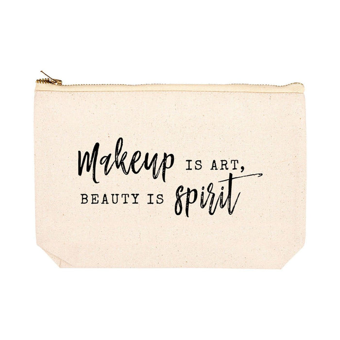 Funny Cosmetic Bag with Zipper Makeup Pouch, Design 2-Set of 1-Andaz Press-I Got 99 Hair Grips But I Can't Find 1-