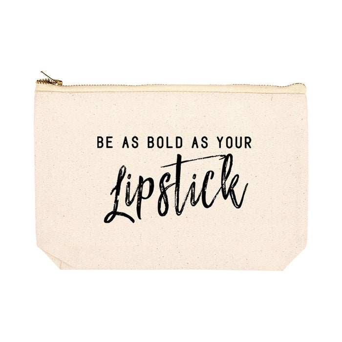 Funny Cosmetic Bag with Zipper Makeup Pouch, Design 2-Set of 1-Andaz Press-I Got 99 Hair Grips But I Can't Find 1-