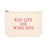 Funny Cosmetic Bag with Zipper Makeup Pouch, Design 2-Set of 1-Andaz Press-I Got 99 Hair Grips But I Can't Find 1-