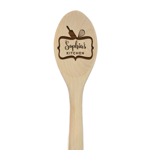 Funny Custom Kitchen Mixing Spoon Engraved Wood Collection-Set of 1-Andaz Press-Decor-