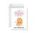 Funny Cute Mother's Day Jumbo Card With Envelope-Set of 1-Andaz Press-I Woof You-