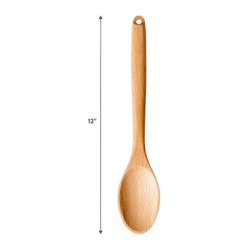 Funny Kitchen Mixing Spoon Engraved Wood Collection-Set of 1-Andaz Press-Bakers-