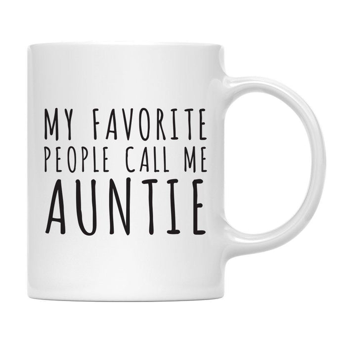 Funny TGIF Family 11oz Coffee Mug Gift-Set of 1-Andaz Press-Auntie-