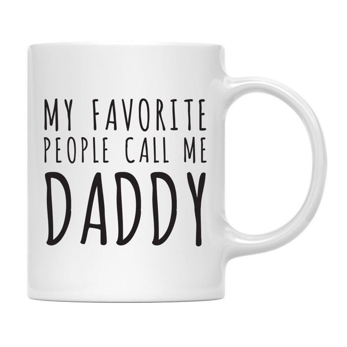 Funny TGIF Family 11oz Coffee Mug Gift-Set of 1-Andaz Press-Daddy-