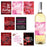 Funny Wine Bottle Labels | Galentines Day Decor, Set of 16-Set of 16-Andaz Press-Anti-Valentines Designs-
