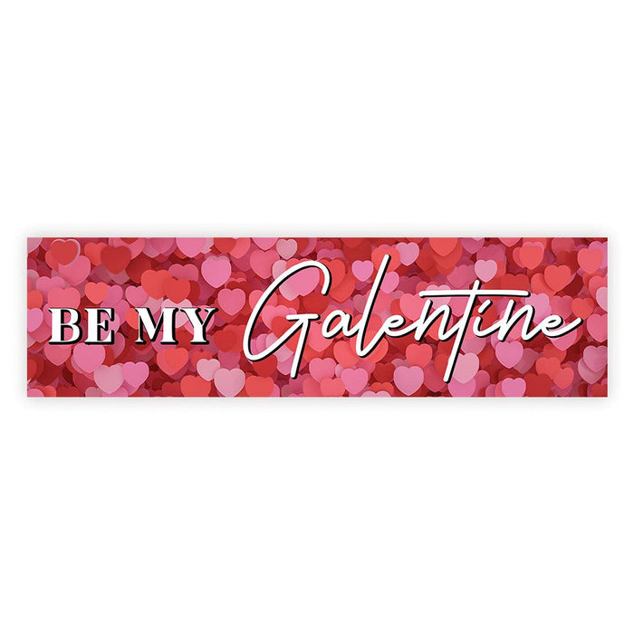 Galentine's Day Decorations Banner | Funny & Sarcastic Anti-Valentine's Day Decor, Set of 1-Set of 1-Andaz Press-If I Had Feelings-