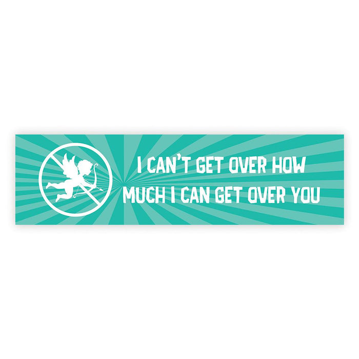 Galentine's Day Decorations Banner | Funny & Sarcastic Anti-Valentine's Day Decor, Set of 1-Set of 1-Andaz Press-If I Had Feelings-