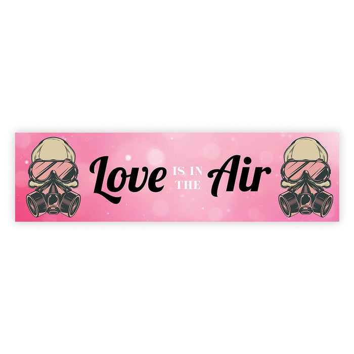 Galentine's Day Decorations Banner | Funny & Sarcastic Anti-Valentine's Day Decor, Set of 1-Set of 1-Andaz Press-Love is in the Air-