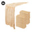 Gauze Cheesecloth Table Runner Fabric Netting Sheer Tablecloth-Koyal Wholesale-Sand-Set of 24-