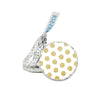 Gold Glitter Dots Hershey's Kiss Birthday Stickers-Set of 216-Andaz Press-Gold-