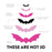 Halloween Bat Stickers, Waterproof Vinyl Decor for Walls & DIY, Set of 180-set of 180-Andaz Press-Black, Pink, Light Pink Bats-