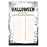 Halloween Party Game Cards for Fun Activities, Set of 24-Set of 24-Andaz Press-Illuminated Haunted House What's in Your Purse-