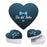 Happy Father's Day Heart Shaped Box with Lid, Reusable Heart Box, Set of 1-Set of 1-Andaz Press-Dad, You're A Classic-
