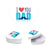 Happy Father's Day Heart Shaped Box with Lid, Reusable Heart Box, Set of 1-Set of 1-Andaz Press-Dad, You're A Classic-