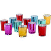 Jewel Tone Antique Mercury Glass Votive Cup, Set of 12-Set of 12-Koyal Wholesale-