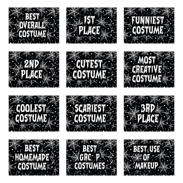 Kids Halloween Gift Card Holder Sleeves for Party Costume Contest, Set of 12-Set of 12-Andaz Press-Cute Halloween-