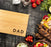 Large Custom Father’s Day Cutting Board Gift, Set of 1-Set of 1-andaz Press-Dad-