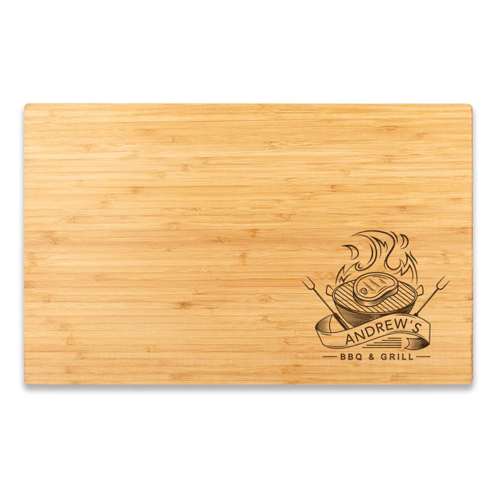 Large Custom Father’s Day Cutting Board Gift, Set of 1-Set of 1-andaz Press-BBQ & Grill-