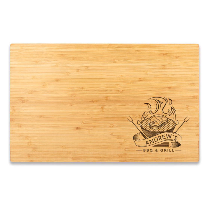 Large Custom Father’s Day Cutting Board Gift, Set of 1-Set of 1-andaz Press-BBQ & Grill-
