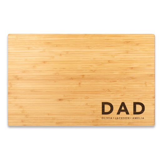 Large Custom Father’s Day Cutting Board Gift, Set of 1-Set of 1-andaz Press-Dad-
