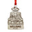 Laser Engraved Fishing Vest Custom Fly Fishing Ornament 20XX Christmas Decor-Set of 1-Andaz Press-